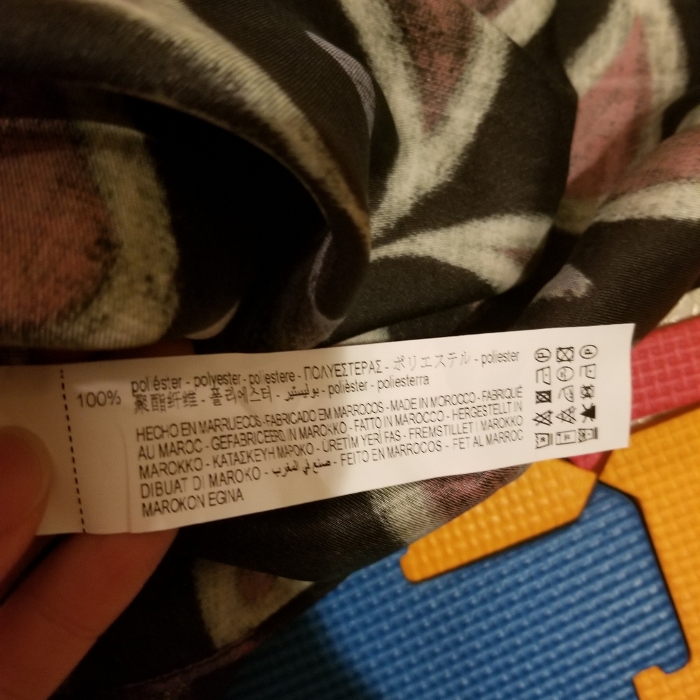 NWT size M, Zara printed maxi dress - Picture 5 of 6